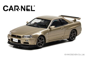 CARENEL 1/43 Y XJCC GT-R Mspec Nur (BNR34) 2002 Silica Brass (CN430201) ʔ v[g Mtg fJ[ ~jJ[ i ͌^