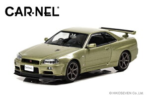 CARENEL 1/43 Y XJCC GT-R VspecII Nur (BNR34) 2002 Millennium Jade (CN430203) ʔ v[g Mtg fJ[ ~jJ[ i ͌^