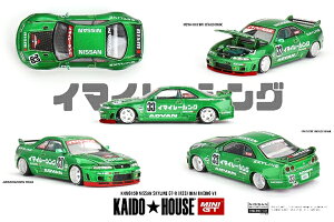 MINI-GT 1/64 Nissan XJCC GT-R R33 C}C[VO V1(Enh) (KHMG150) fJ[ ~jJ[ i ͌^ ʔ v[g Mtg