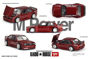 MINI-GT 1/64 BMW M3 (E30) Kaido GT V1(nh) (KHMG162) fJ[ ~jJ[ i ͌^ ʔ v[g Mtg