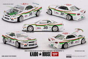 MINI-GT 1/64 Nissan XJCC GT-R R34 TAMIYA x KAIDO HOUSE "OXzbp[" V1(Enh) (KHMG167)fJ[ ~jJ[ i ͌^ ʔ v[g Mtg