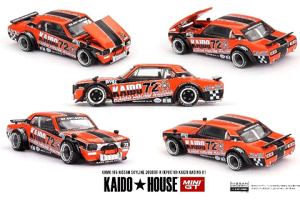 MINI-GT 1/64 Nissan XJCC 2000GT-R (KPGC10)Kaido Racing V1 (Enh) (KHMG195) fJ[ ~jJ[ i ͌^ ʔ v[g Mtg