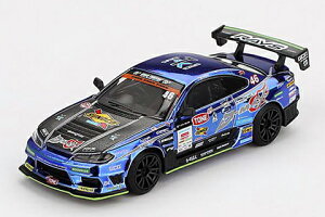 MINI-GT 1/64 Nissan �V���r�A (S15) D1 GP 2023 #46 D-MAX RACING(�E�n���h��) ���{���� �u���X�^�[�d�l (MGT00857-BL) ���f���J�[ �~�j�J�[ �����i �͌^ �ʔ� �v���[���g �M�t�g