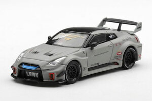 MINI-GT 1/64 LB-Silhouette WORKS GT Nissan 35GT-RR �o�[�W����1 �}�b�g�O���[(���n���h��) �u���X�^�[�d�l (MGT01248-BL) �y�\��F2026�N9���ȍ~�z�ʔ� �v���[���g �M�t�g ���f���J�[ �~�j�J�[ �͌^