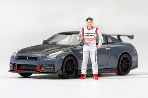 MINI-GT 1/64 Nissan GT-R NISMO 2024 �}�g�T�[�L�b�g�s�̎ԍő����b�v�L�^�� ���c�����R���N�V���� w/ ���c�������t�B�M���A(�E�n���h��) (MGT01333-R) �y�\��F2027�N1���ȍ~�z���f���J�[ �~�j�J�[ �����i