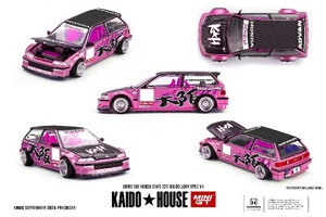 MINI-GT 1/64 Honda VrbN EF Kaido Loop Spec V1(nh) (KHMG198) y\F2026N1ȍ~zfJ[ ~jJ[ i ͌^ ʔ v[g Mtg