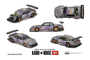 MINI-GT 1/64 Nissan VrA S13-R KAIDO DRIFT V1(Enh) (KHMG235) y\F2026N2ȍ~zfJ[ ~jJ[ i ͌^ ʔ v[g Mtg