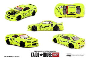 MINI-GT 1/64 Nissan XJCC GT-R R34 Kaido Works V4(Enh) (KHMG241) y\F2026N5ȍ~zfJ[ ~jJ[ i ͌^ ʔ v[g Mtg