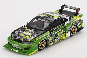 MINI-GT 1/64 Nissan VrA(S15) LB-Super Silhouette #555 V2 2024 Formula Drift Japan(Enh) (MGT00823-R)y\F2025N10ȍ~zfJ[ ~jJ[ i ͌^ ʔ v[g Mtg