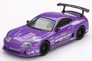 MINI-GT 1/64 Toyota X[v (A80) GT-300 Top Secret Purple(Enh) (MGT01067-R)y\F2025N9ȍ~zfJ[ ~jJ[ i ͌^ ʔ v[g Mtg