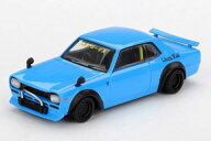 MINI-GT 1/64 Nissan LB★Nation ハコスカ ベビーブルー(右ハンドル) ブリスター仕様 (MGT01169-BL) モデ…