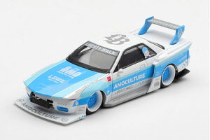 MINI-GT 1/64 Nissan �X�J�C���C�� GT-R R32 LBWK Kaido Works AMOCULTURE(�E�n���h��) (MGT01238-R) �y�\��F2026�N10���ȍ~�z���f���J�[ �~�j�J�[ �����i �͌^ �ʔ� �v���[���g �M�t�g