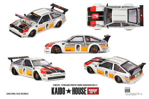 MINI-GT 1/64 Toyota AE86 �X�v�����^�[�g���m Kaido Racing Dev V1(�E�n���h��) (KHMG268)�y�\��F2026�N9���ȍ~�z���f���J�[ �~�j�J�[ �����i �͌^ �ʔ� �v���[���g �M�t�g