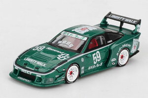 MINI-GT 1/64 Nissan LB-Super Silhouette 180SX �����I�[�g�T���� 2026(�E�n���h��) �u���X�^�[�d�l (MGT01163-BL) �y�\��F2026�N4���ȍ~�z���f���J�[ �~�j�J�[ �����i �͌^ �ʔ� �v���[���g �M�t�g