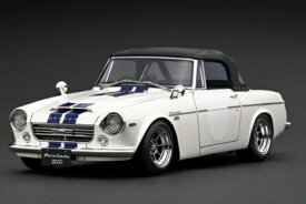 ignition_model 1/18 DATSUN Fairlady 2000 (SR311) White/Blue (IG2707)【予約：2024年7月以降】通販 プレゼント ギフト モデルカー ミニカー 完成品 模型