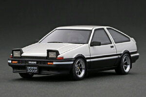 ignition_model 1/43 Toyota Sprinter Trueno 3Dr GT Apex (AE86)White/Black (IG2942) ʔ v[g Mtg fJ[ ~jJ[ i ͌^