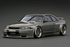 ignition_model 1/18 PANDEM GT-R (BCNR33) Gun Metallic (IG3030)@ʔ v[g Mtg fJ[ ~jJ[ i ͌^