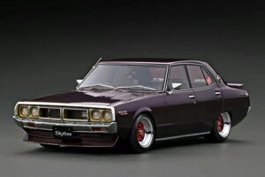 ignition_model 1/18 Nissan Skyline 2000 GT-X (GC110) Purple (IG3270) ʔ v[g Mtg fJ[ ~jJ[ i ͌^