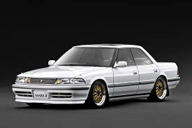 ignition_model 1/18 TOYOTA MARKII2.5 Grande LIMITED (JZX81) White (IG3854)【予約：2026年10月以降】通販 プレゼント ギフト モデルカー ミニカー 完成品 模型