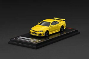 ignition_model 1/64 Nissan Skyline GT-R (BNR34) NISMO customized Yellow (IG4176)�y�\��F2026�N11���ȍ~�z�ʔ� �v���[���g �M�t�g ���f���J�[ �~�j�J�[ �����i �͌^