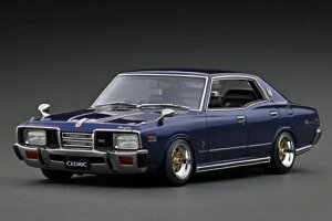 ignition_model 1/18 Nissan Cedric Brougham (330) Blue Metallic (IG3560) �ʔ� �v���[���g �M�t�g ���f���J�[ �~�j�J�[ �����i �͌^