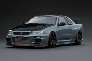 ignition_model 1/18 TOP SECRET 34GT-R (BNR34) NISMO Stealth Gray (IG3639) ʔ v[g Mtg fJ[ ~jJ[ i ͌^