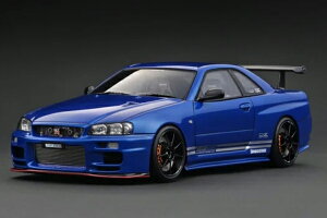 ignition_model 1/18 TOP SECRET 34GT-R (BNR34) Blue Metallic (IG3641) ʔ v[g Mtg fJ[ ~jJ[ i ͌^