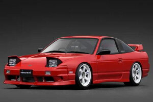 ignition_model 1/18 Nissan 180SX TYPE X (RPS13) Red (IG3764) �ʔ� �v���[���g �M�t�g ���f���J�[ �~�j�J�[ �����i �͌^