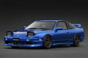 ignition_model 1/18 Nissan 180SX TYPE X (RPS13) Blue Metallic (IG3766)y\F2025N11ȍ~zʔ v[g Mtg fJ[ ~jJ[ i ͌^