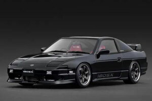 ignition_model 1/18 Nissan 180SX TYPE X (RPS13) Black (IG3767) �ʔ� �v���[���g �M�t�g ���f���J�[ �~�j�J�[ �����i �͌^