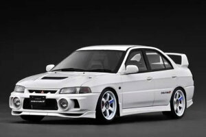 ignition_model 1/18 Mitsubishi LANCER EVOLUTION IV (CN9A) White (IG3782) �ʔ� �v���[���g �M�t�g ���f���J�[ �~�j�J�[ �����i �͌^