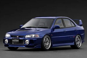 ignition_model 1/18 Mitsubishi LANCER EVOLUTION IV (CN9A) Dark Blue (IG3784) �ʔ� �v���[���g �M�t�g ���f���J�[ �~�j�J�[ �����i �͌^