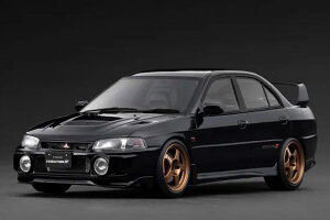 ignition_model 1/18 Mitsubishi LANCER EVOLUTION IV (CN9A) Black (IG3785) �ʔ� �v���[���g �M�t�g ���f���J�[ �~�j�J�[ �����i �͌^