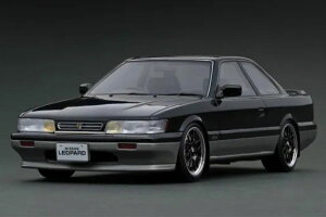 ignition_model 1/18 Nissan Leopard Ultima V30TWINCAM TURBO (F31) Black/Silver (IG3818)�@�ʔ� �v���[���g �M�t�g ���f���J�[ �~�j�J�[ �����i �͌^