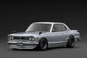 ignition_model 1/18 Nissan Skyline 2000 GT-R (KPGC10) Silver (IG4031)�y�\��F2026�N7���ȍ~�z�ʔ� �v���[���g �M�t�g ���f���J�[ �~�j�J�[ �����i �͌^