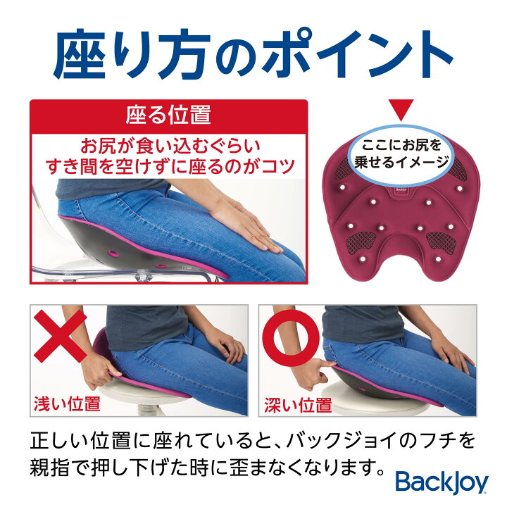 楽天市場】【SALE】【公式】 ポスチャープラス レギュラー BackJoy 