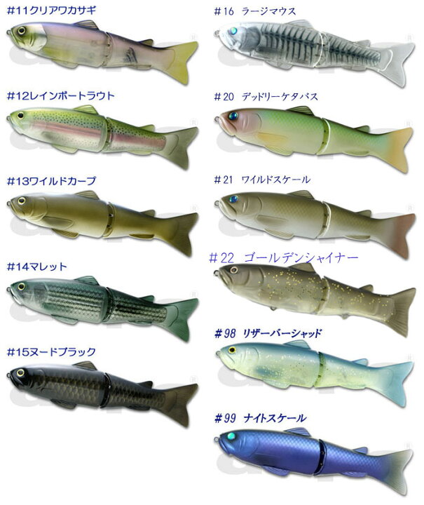 楽天市場】デプス ニュースライドスイマー 250SS deps 【1 