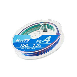 �S�[�Z�� ���[�c PE×4 300m �}���`�J���[�@GOSEN�@Roots multicolor