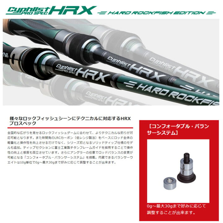 楽天市場】 バレーヒル サイファリストHRX プロスペック CPRC-73MMH 