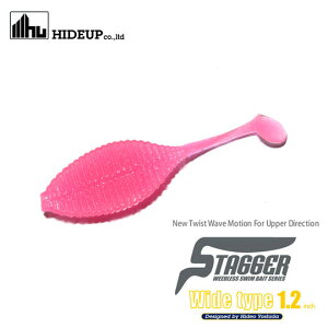�n�C�h�A�b�v�@�X�^�b�K�[���C�h�@SW�J���[�@1.2inch�@HIDEUP�@STAGGER WIDE�@