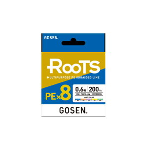 �S�[�Z���@���[�c�@PE×8�@200m�@�}���`�J���[�@GOSEN�@ROOTS�@MULTI COLOR�@
