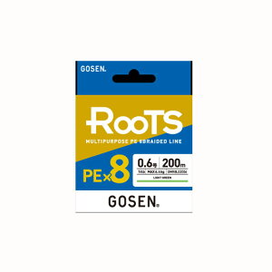 �S�[�Z���@���[�c�@PE×8�@200m�@���C�g�O���[���@GOSEN�@ROOTS�@LIGHT GREEN�@