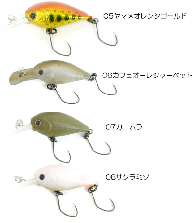 【全19色】ラッキークラフト ディープクラピー SS Lure&Boats Back Lash LuckyCraft CRA-PEA ラッキークラフト ディープクラピー ルアー