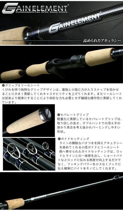 楽天市場】デプス ゲインエレメント カバーゲームエレメント GE-68MHR 