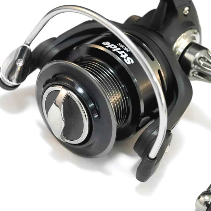 楽天市場 ライン付 当店おすすめ スピニングリール ストライド 2500s Stride 初めてのバス釣りにオススメ Lure Boats Back Lash