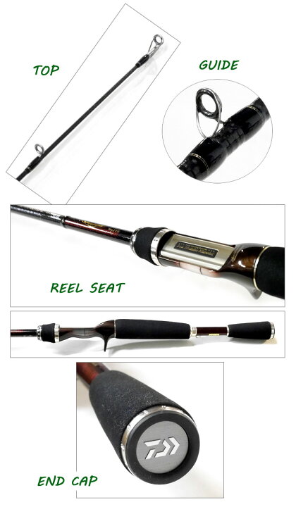 楽天市場 ダイワ スティーズ ブリッツ 651mlrb Lm Daiwa Steez Blitz バスロッド 釣り竿 ベイトロッド Lure Boats Back Lash