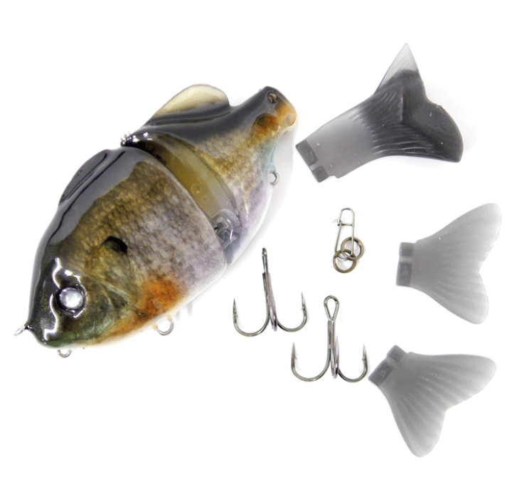 楽天市場】フレッシュベイトルアーズ ギルロイドJr 魚皮貼り