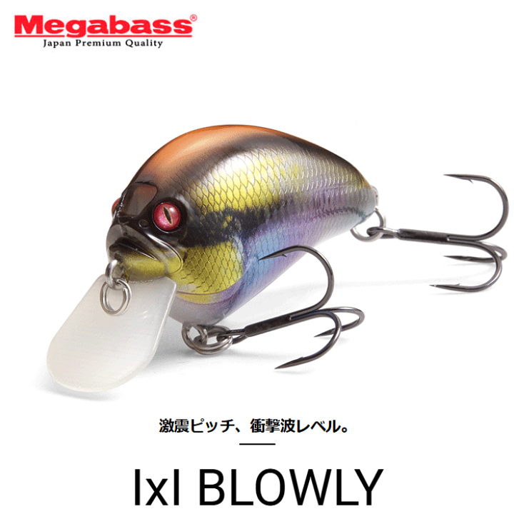 【★最終値下げ】メガバス　アイバイアイブローリー　4個セット IxI BLOWLY | Megabass-メガバス