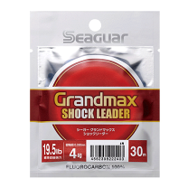 シーガー グランドマックス3号連結×10個 クレハ シーガー グランドマックスFX ショックリーダー 15lb 3号 30m
