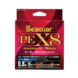 シーガー　PEX8　300m　0.8号-6号　SEAGUAR　